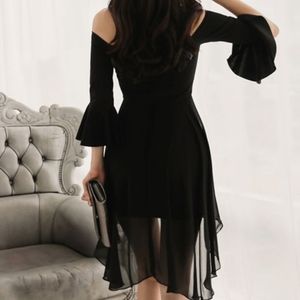 Shacos- Women off shoulder mini dress